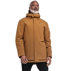 Rückansicht von Schöffel Urban Ins Parka Style Crivat MNS Funktionsjacke Herren 4745 braun