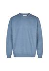 Cleptomanicx Ligull Sweatshirt Herren - Heather Blue