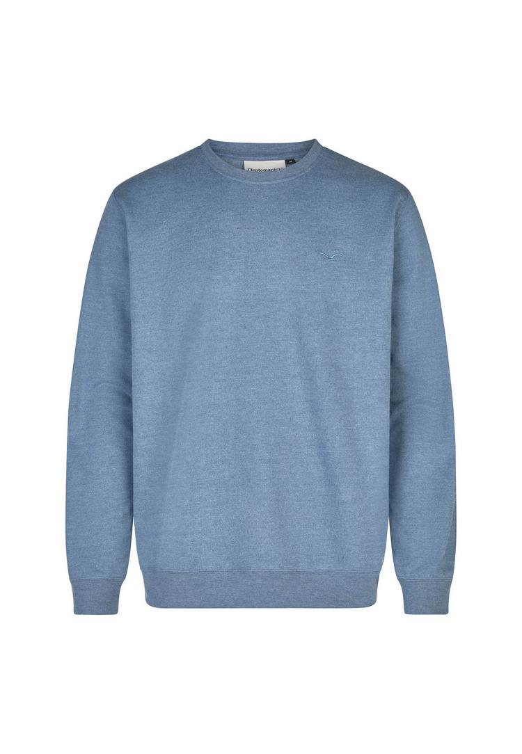 Cleptomanicx Cleptomanicx Ligull Sweatshirt Herren - Heather Blue - 0 | SportScheck