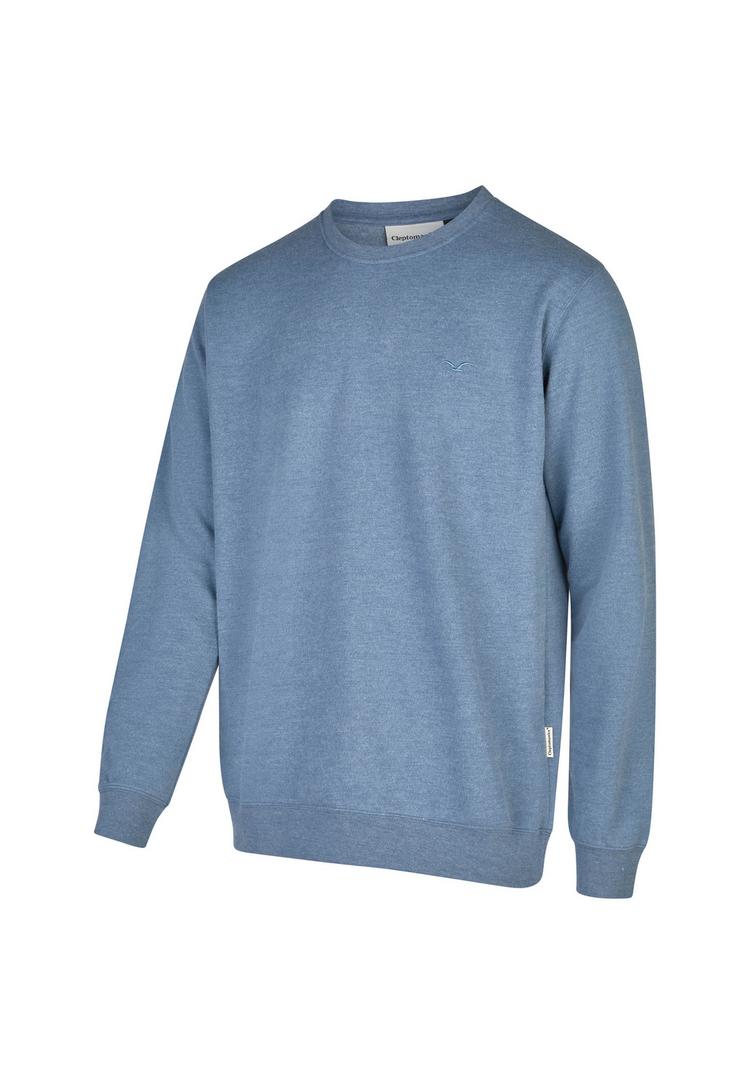 Cleptomanicx Cleptomanicx Ligull Sweatshirt Herren - Heather Blue - 0 | SportScheck