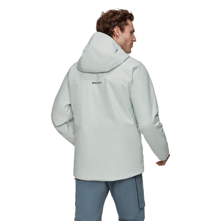 Mammut Mammut Stoney HS Hooded Hardshelljacke Herren - silver sage-strata - 1 | SportScheck