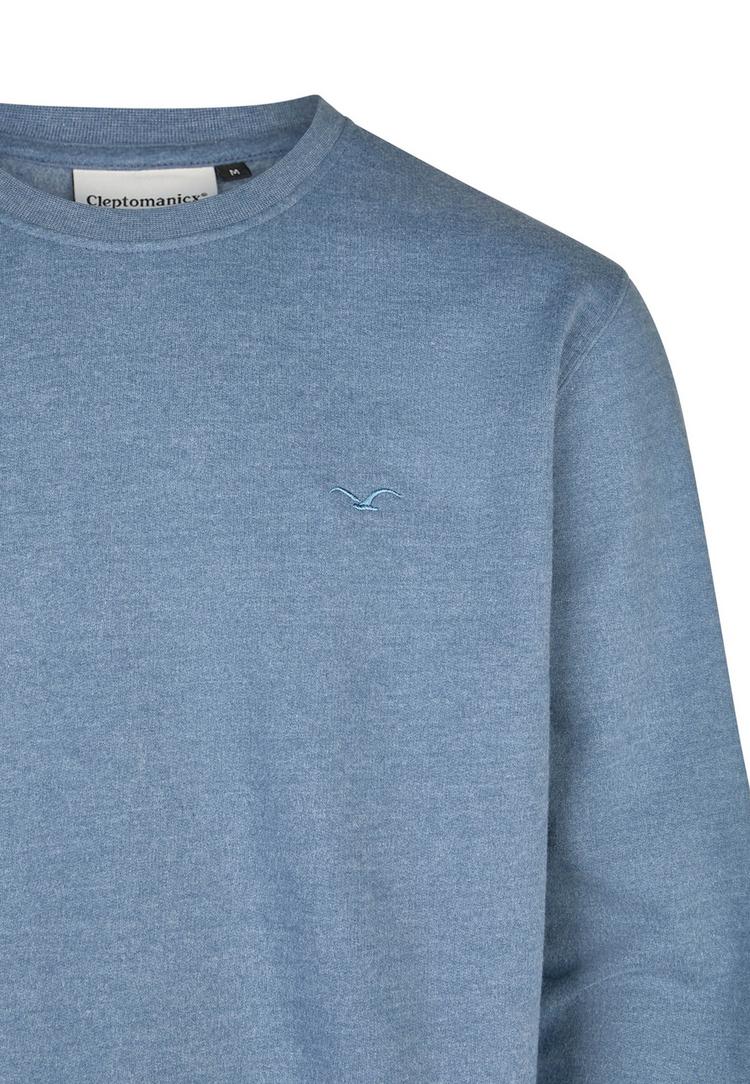 Cleptomanicx Cleptomanicx Ligull Sweatshirt Herren - Heather Blue - 1 | SportScheck