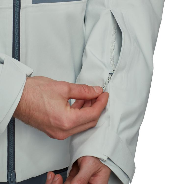 Mammut Mammut Stoney HS Hooded Hardshelljacke Herren - silver sage-strata - 1 | SportScheck