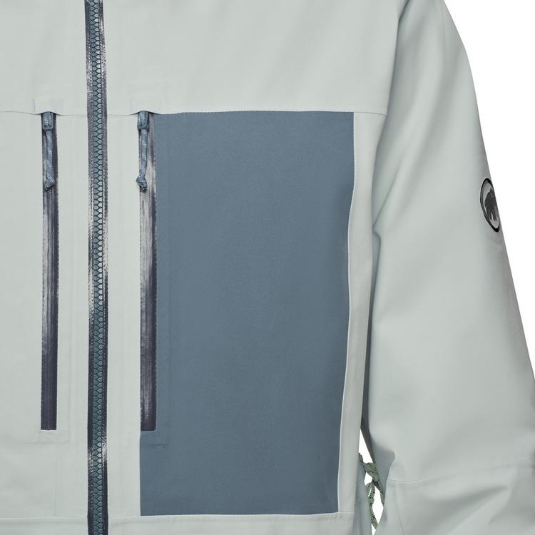 Mammut Mammut Stoney HS Hooded Hardshelljacke Herren - silver sage-strata - 3 | SportScheck