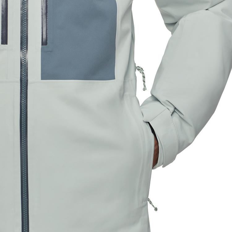 Mammut Mammut Stoney HS Hooded Hardshelljacke Herren - silver sage-strata - 5 | SportScheck