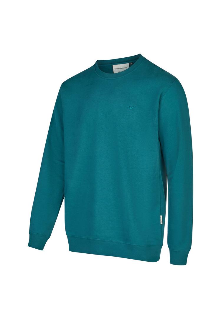 Cleptomanicx Cleptomanicx Ligull Sweatshirt Herren - Dark Sea - 0 | SportScheck