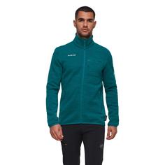 Rückansicht von Mammut Arctic IV Fleecejacke Herren deep teal melange