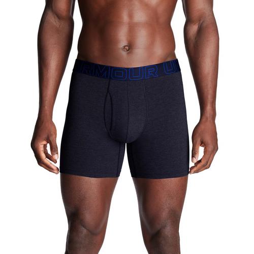 Rückansicht von Under Armour Boxershort Hipster Herren Dunkelblau/Grau/Blau