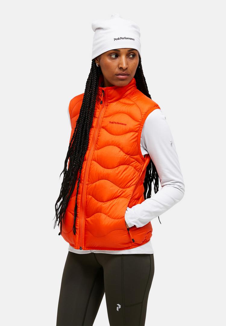 Peak Performance Peak Performance W Helium Down Vest Steppweste Damen - orangerot - 1 | SportScheck