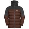 Jack Wolfskin NEBELHORN DOWN HOODY M Daunenjacke Herren - hot choc