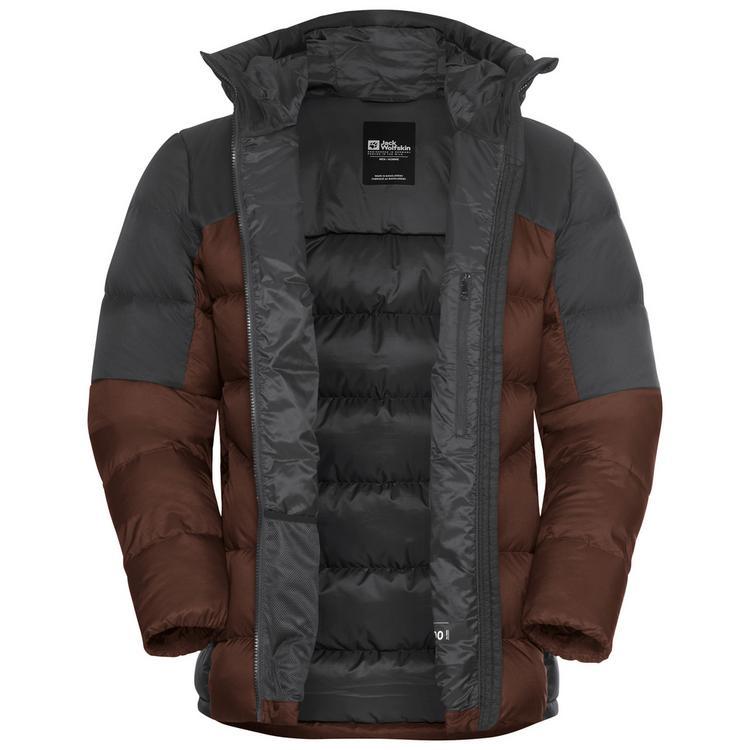 Jack Wolfskin Jack Wolfskin NEBELHORN DOWN HOODY M Daunenjacke Herren - hot choc - 3 | SportScheck
