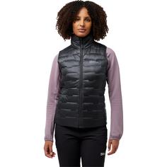 Rückansicht von Jack Wolfskin PASSAMANI DOWN VEST W Outdoorweste Damen phantom