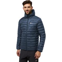 Rückansicht von Jack Wolfskin PASSAMANI DOWN HOODY M Daunenjacke Herren midnight sky