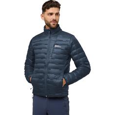 Rückansicht von Jack Wolfskin PASSAMANI DOWN JKT M Daunenjacke Herren midnight sky