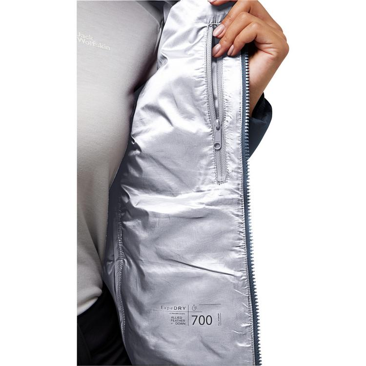 Jack Wolfskin Jack Wolfskin NEBELHORN DOWN HOODY W Daunenjacke Damen - midnight sky - 1 | SportScheck