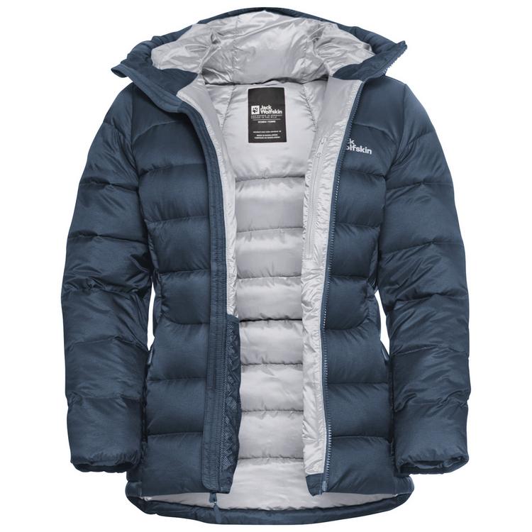 Jack Wolfskin Jack Wolfskin NEBELHORN DOWN HOODY W Daunenjacke Damen - midnight sky - 3 | SportScheck