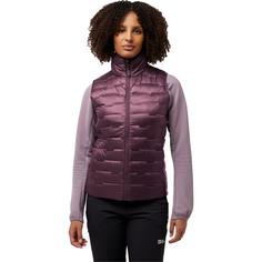 Rückansicht von Jack Wolfskin PASSAMANI DOWN VEST W Outdoorweste Damen amaranth