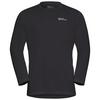 Jack Wolfskin VONNAN LS T M Funktionsshirt Herren - black