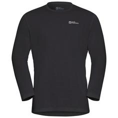 Jack Wolfskin VONNAN LS T M Funktionsshirt Herren black
