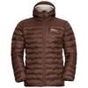 Jack Wolfskin PASSAMANI DOWN HOODY M Daunenjacke Herren - hot choc