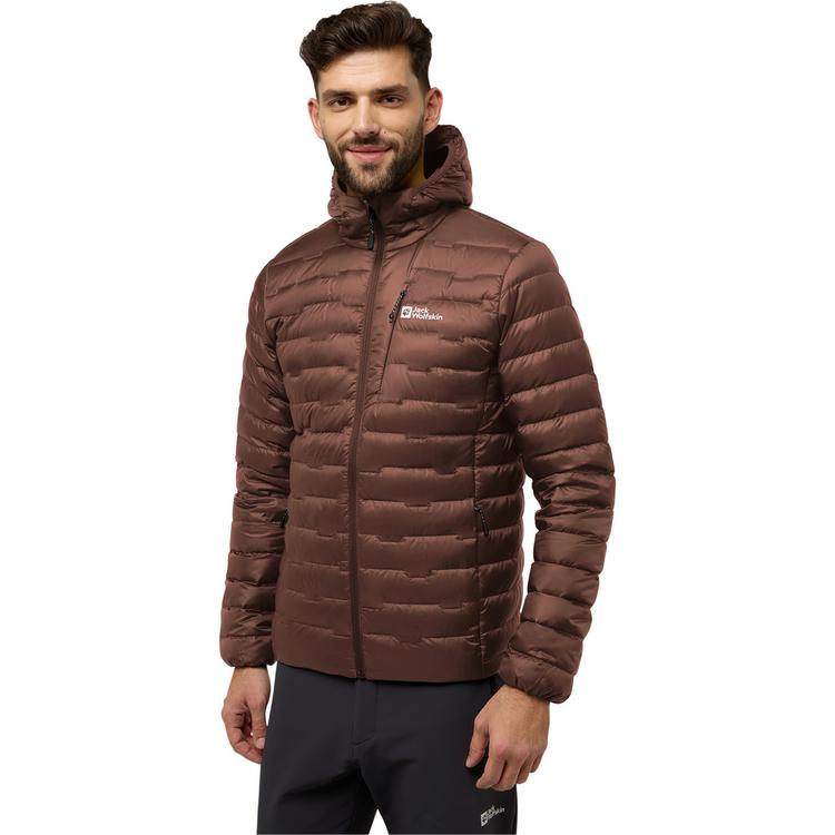Jack Wolfskin Jack Wolfskin PASSAMANI DOWN HOODY M Daunenjacke Herren - hot choc - 0 | SportScheck