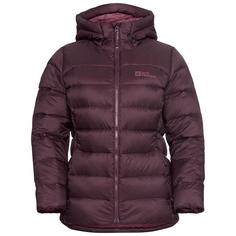 Jack Wolfskin NEBELHORN DOWN HOODY W Daunenjacke Damen amaranth