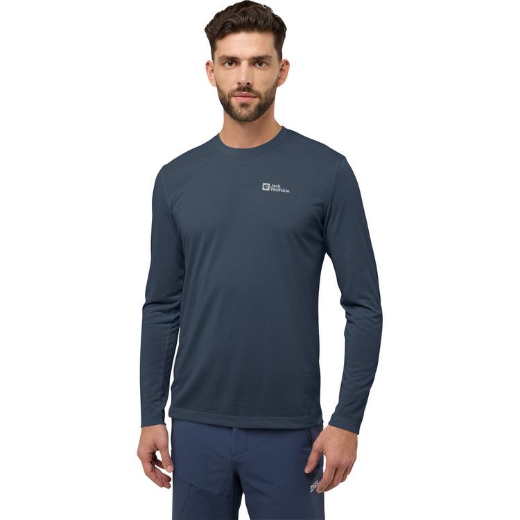 Jack Wolfskin Jack Wolfskin VONNAN LS T M Funktionsshirt Herren - midnight sky - 0 | SportScheck