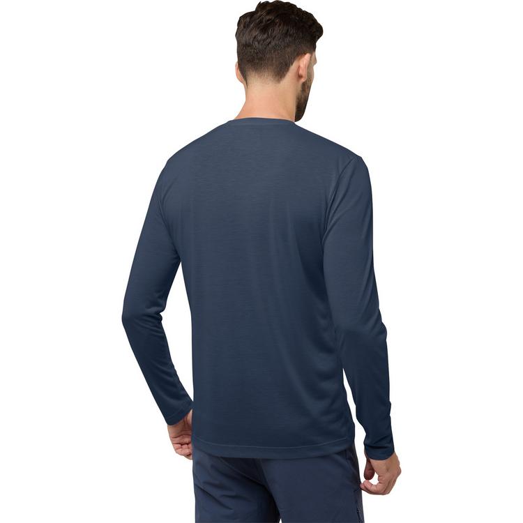 Jack Wolfskin Jack Wolfskin VONNAN LS T M Funktionsshirt Herren - midnight sky - 1 | SportScheck