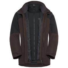 Jack Wolfskin ROMBERG 3IN1 JKT M Doppeljacke Herren peat