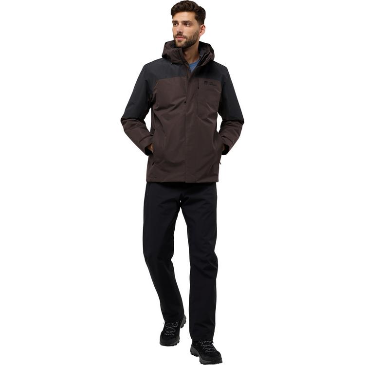 Jack Wolfskin Jack Wolfskin ROMBERG 3IN1 JKT M Doppeljacke Herren - peat - 2 | SportScheck