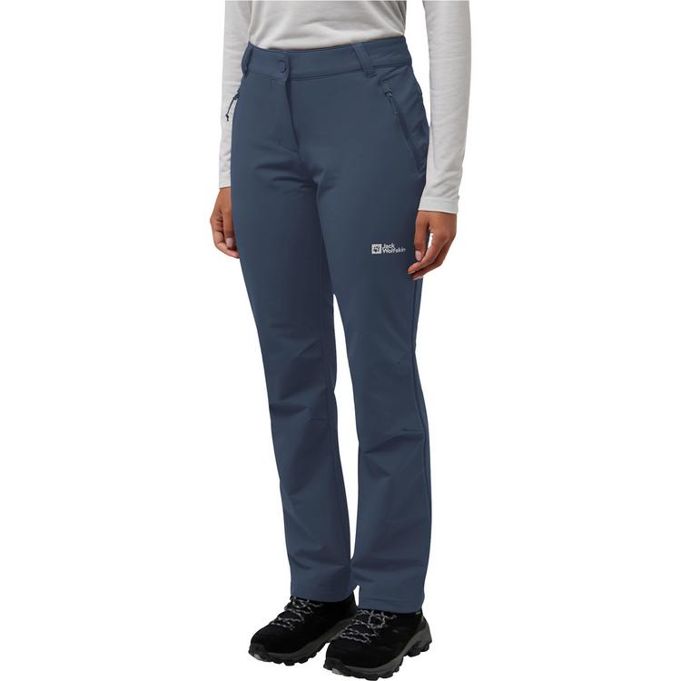 Jack Wolfskin Jack Wolfskin ACTIVATE THERMIC PANTS W Softshellhose Damen - midnight sky - 0 | SportScheck