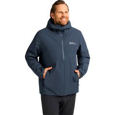 Rückansicht von Jack Wolfskin WISPER INS JKT M Funktionsjacke Herren midnight sky / dark navy
