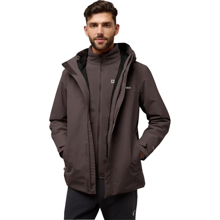 Jack Wolfskin Jack Wolfskin ALTENBERG 3IN1 JKT M Doppeljacke Herren - peat - 0 | SportScheck