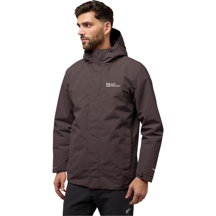 Jack Wolfskin Jack Wolfskin ALTENBERG 3IN1 JKT M Doppeljacke Herren - peat - 2 | SportScheck