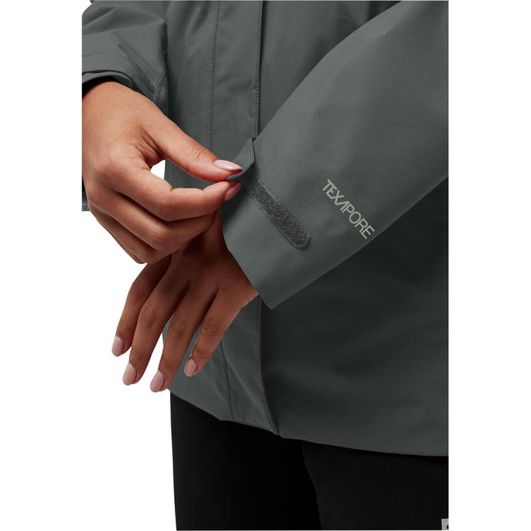 Jack Wolfskin Jack Wolfskin ROTWAND 3IN1 JKT W Doppeljacke Damen - slate green - 2 | SportScheck