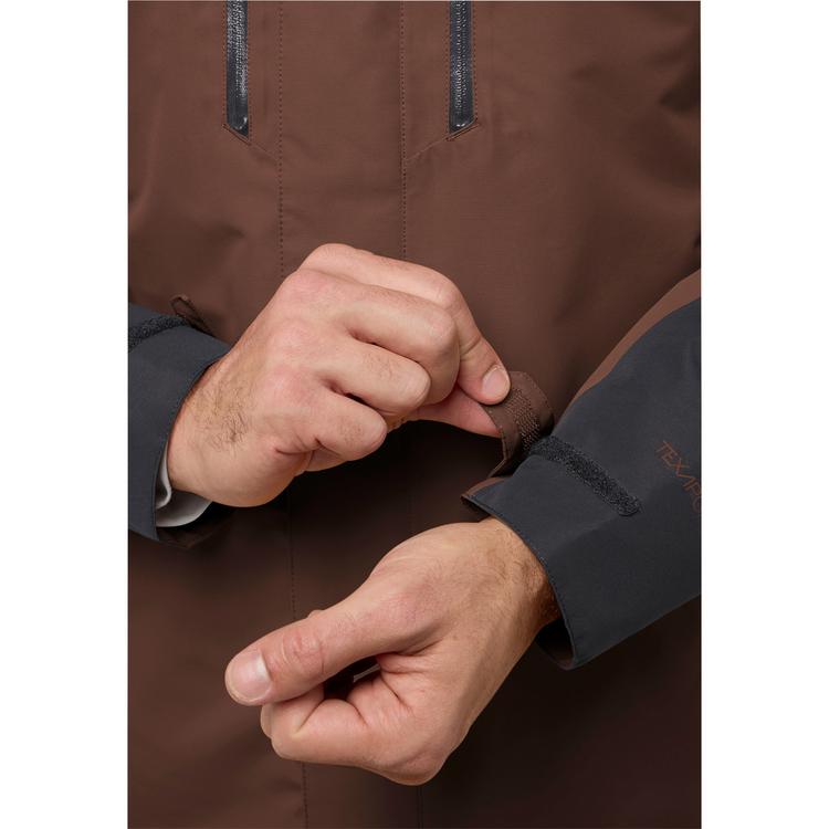 Jack Wolfskin Jack Wolfskin JASPER 3IN1 JKT M Doppeljacke Herren - hot choc - 2 | SportScheck