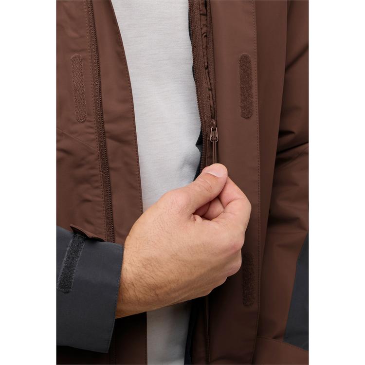 Jack Wolfskin Jack Wolfskin JASPER 3IN1 JKT M Doppeljacke Herren - hot choc - 4 | SportScheck