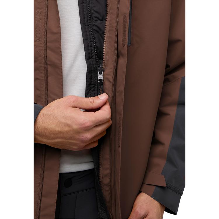 Jack Wolfskin Jack Wolfskin JASPER 3IN1 JKT M Doppeljacke Herren - hot choc - 5 | SportScheck