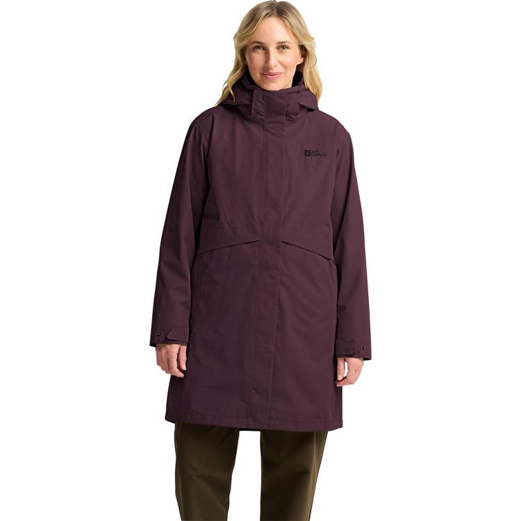 Jack Wolfskin Jack Wolfskin BAYLIGHT 3IN1 COAT W Funktionsmantel Damen - amaranth - 2 | SportScheck