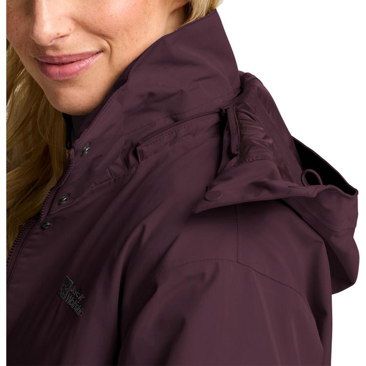 Jack Wolfskin Jack Wolfskin BAYLIGHT 3IN1 COAT W Funktionsmantel Damen - amaranth - 2 | SportScheck