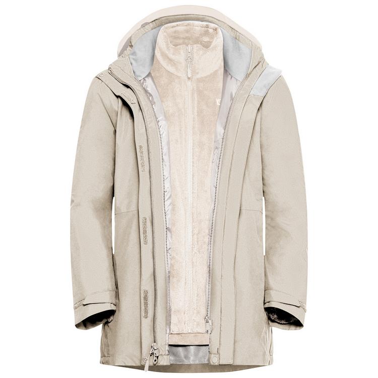Jack Wolfskin Jack Wolfskin ROTWAND 3IN1 JKT W Doppeljacke Damen - pale sand - 0 | SportScheck
