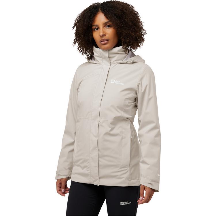 Jack Wolfskin Jack Wolfskin ROTWAND 3IN1 JKT W Doppeljacke Damen - pale sand - 2 | SportScheck
