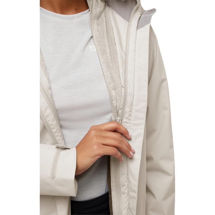 Jack Wolfskin Jack Wolfskin ROTWAND 3IN1 JKT W Doppeljacke Damen - pale sand - 0 | SportScheck