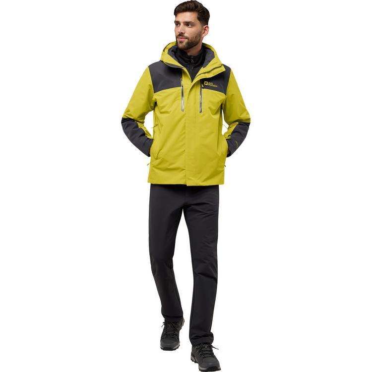 Jack Wolfskin Jack Wolfskin JASPER 3IN1 JKT M Doppeljacke Herren - chartreuse - 2 | SportScheck