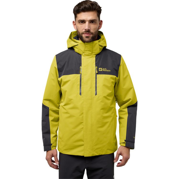 Jack Wolfskin Jack Wolfskin JASPER 3IN1 JKT M Doppeljacke Herren - chartreuse - 3 | SportScheck