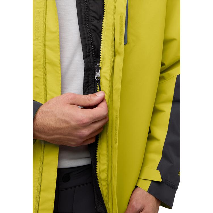 Jack Wolfskin Jack Wolfskin JASPER 3IN1 JKT M Doppeljacke Herren - chartreuse - 5 | SportScheck