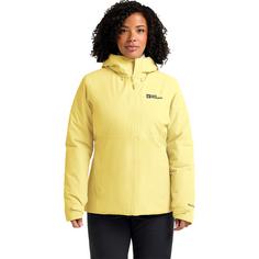 Rückansicht von Jack Wolfskin WISPER INS JKT W Funktionsjacke Damen lemon ice