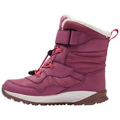 Rückansicht von Jack Wolfskin POLAR BEAR-G TEXAPORE HIGH VC K Winterschuhe Kinder raisin