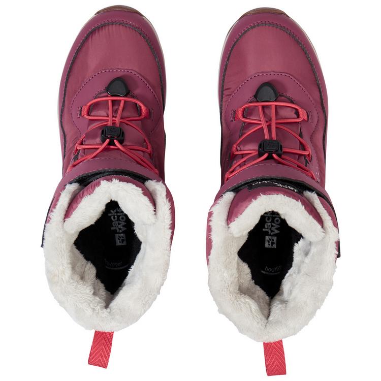 Jack Wolfskin Jack Wolfskin POLAR BEAR-G TEXAPORE HIGH VC K Winterschuhe Kinder - raisin - 3 | SportScheck