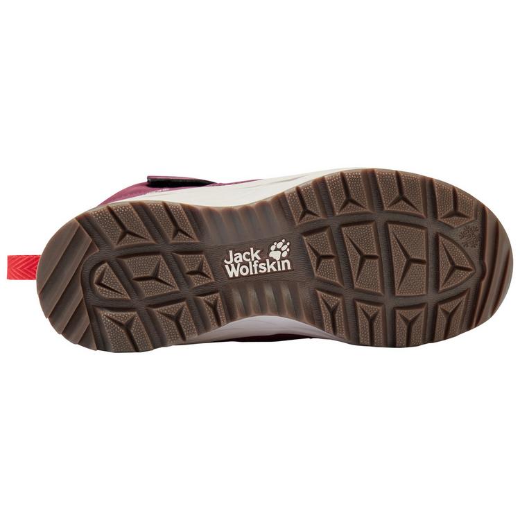 Jack Wolfskin Jack Wolfskin POLAR BEAR-G TEXAPORE HIGH VC K Winterschuhe Kinder - raisin - 4 | SportScheck